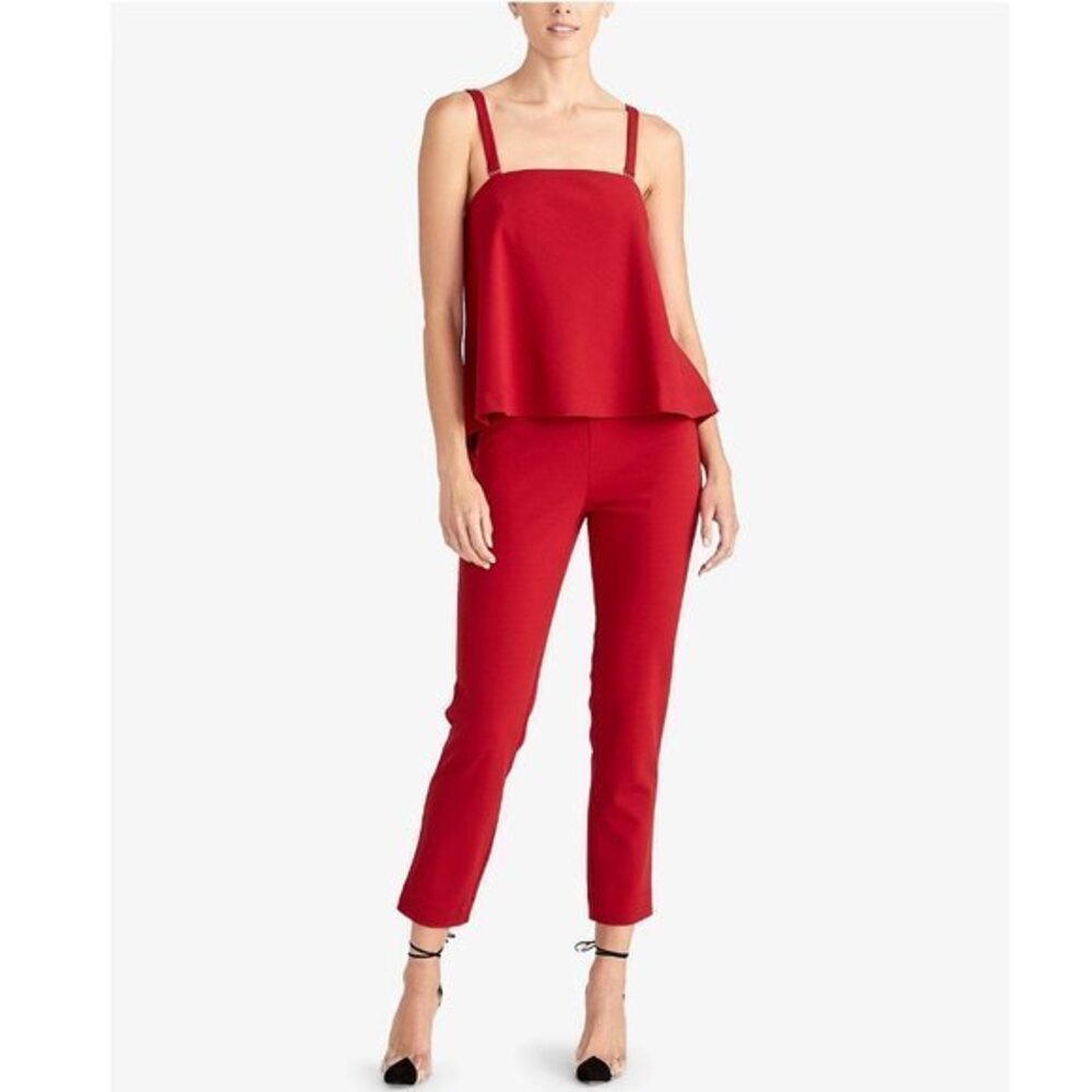 RACHEL Rachel Roy Adeline Peplum-Top Jumpsuit. XXL